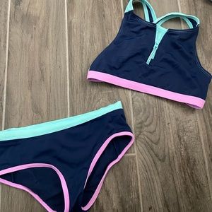Athleta two piece swim suit